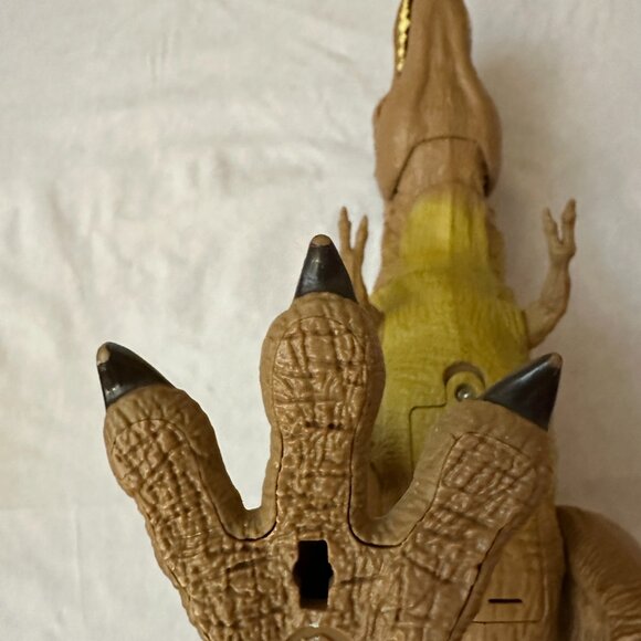 2 Jurassic World T-Rex Dinosaur Action Figures / Epic Roarin' & Thrash 'N Devour - Picture 15 of 16